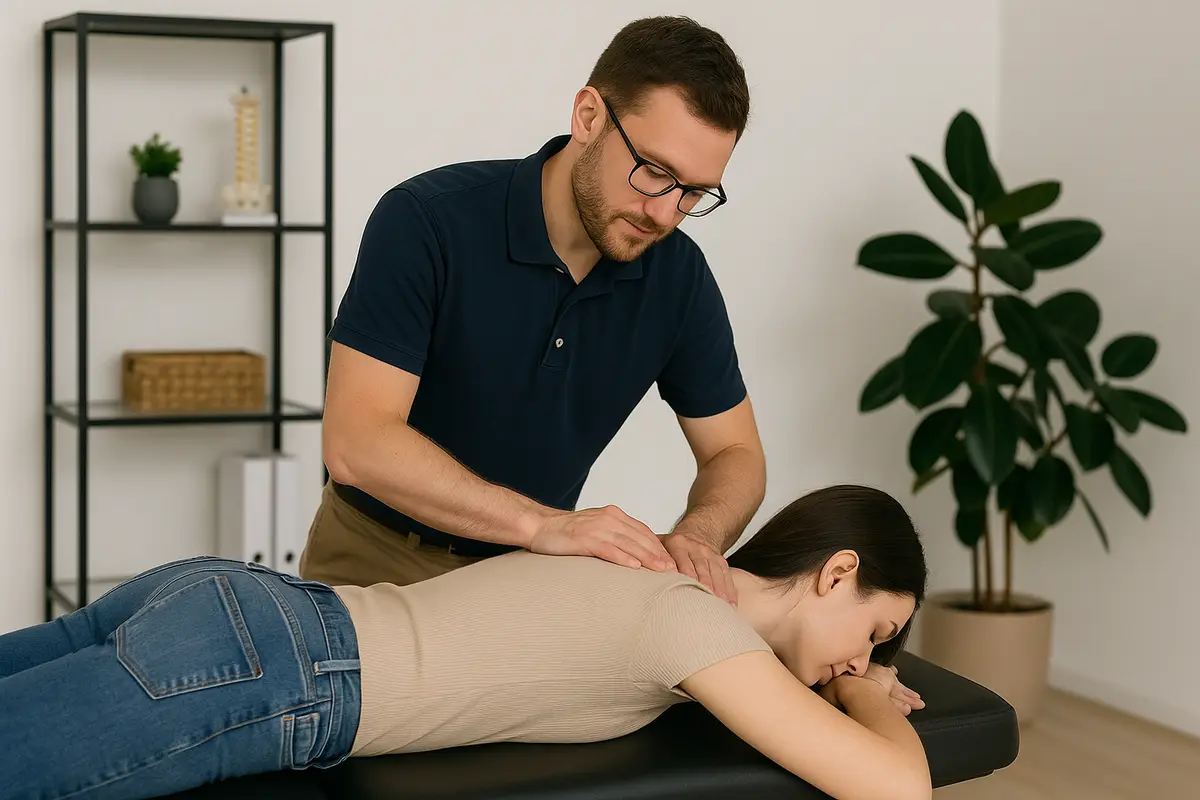 prenatal and postnatal chiropractor vancouver performing and exam