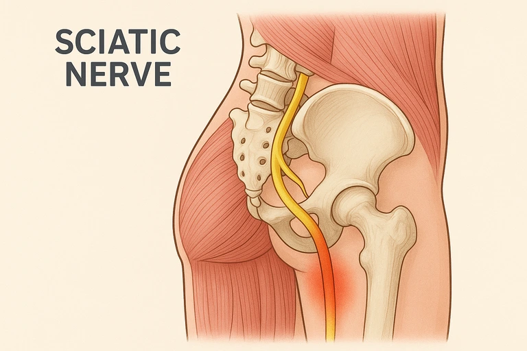 sciatic nerve diagram